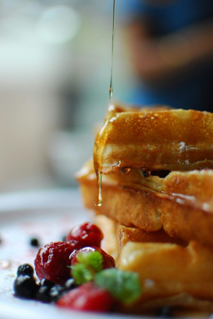 Apple Pie Churro Waffles